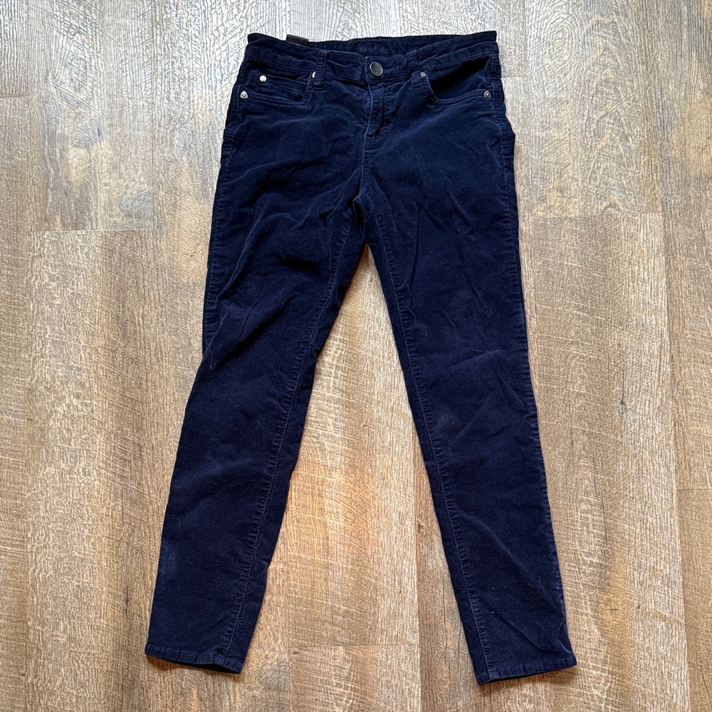 Navy Corduroy Pants Women’s Jeans Kut Brand